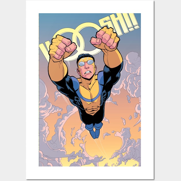 invincible poster Wall Art by super villain